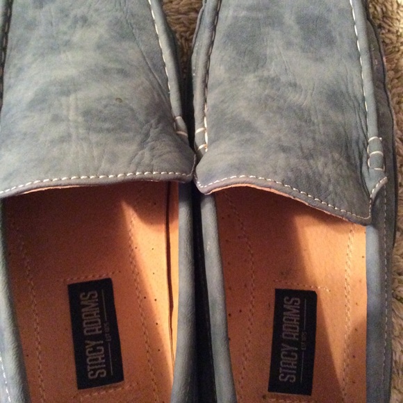 Stacy Adams Suede Men’s Mac Slip Ons size 8.5 - Picture 4 of 7